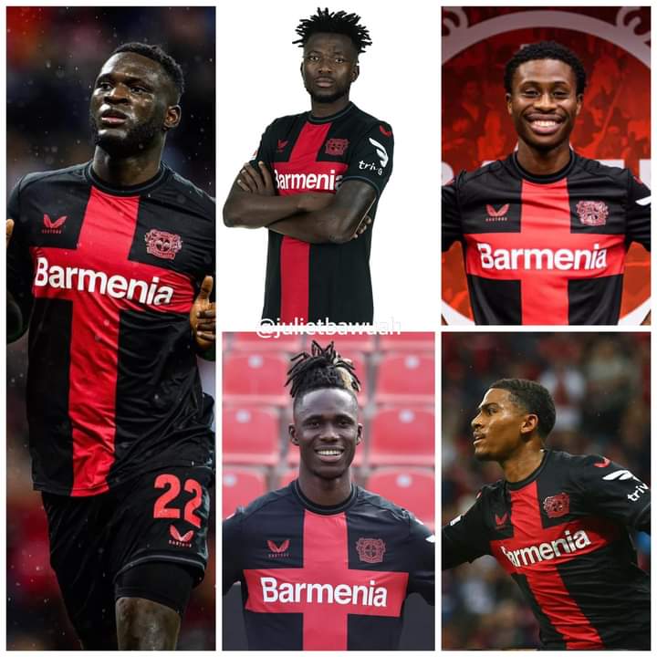 The five African players 
